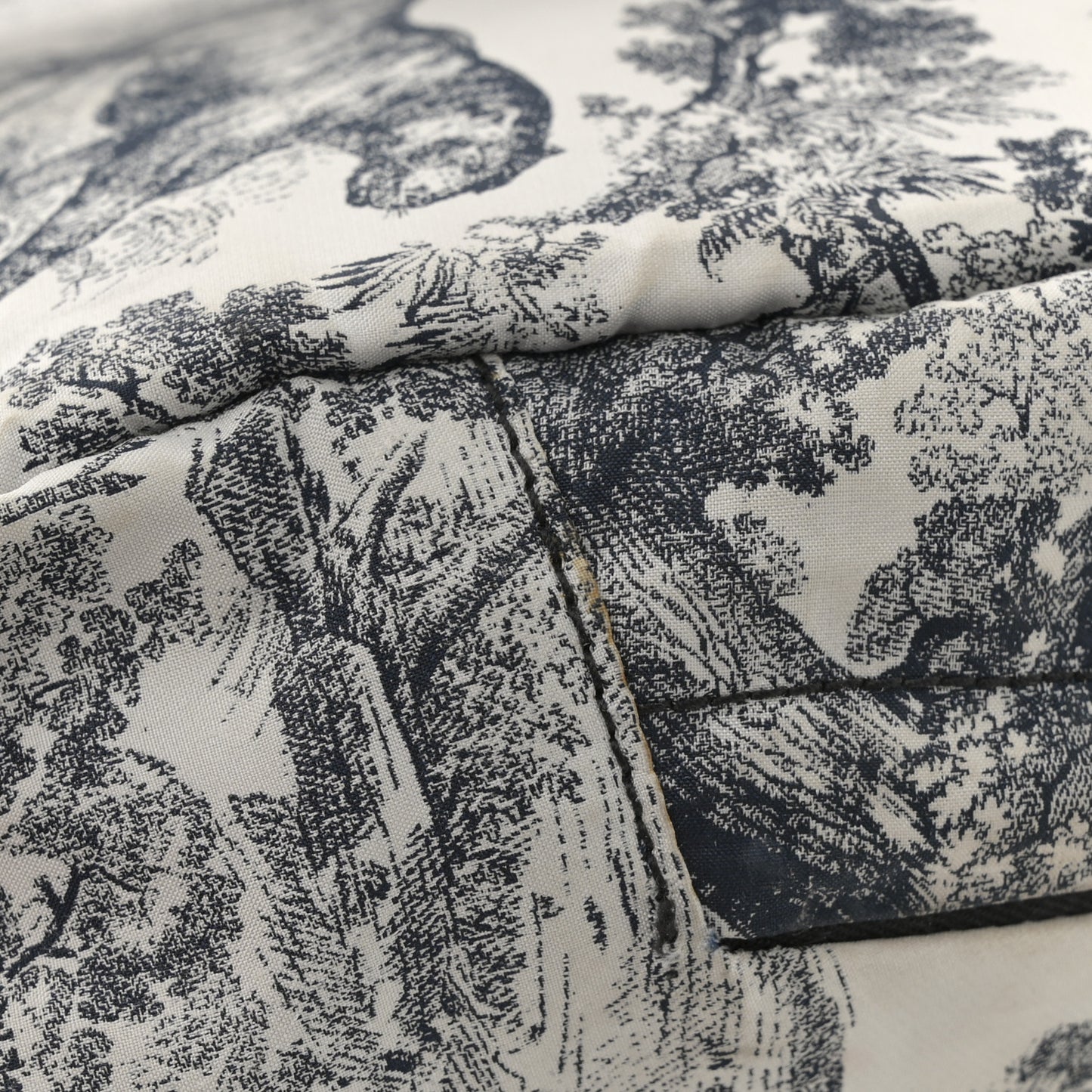 Nylon Technical Fabric Toile De Jouy Small Diortravel Backpack Blue