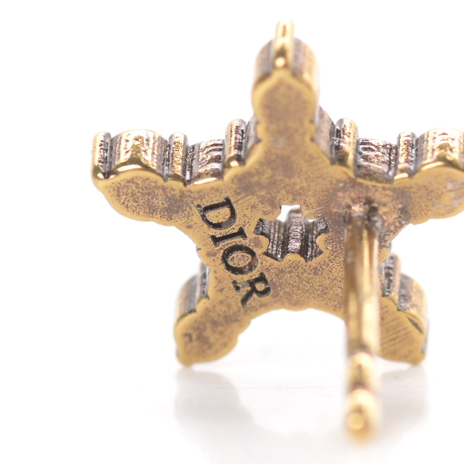 Christian Dior Metal Pearl J'adior Earrings Gold 4 of 4