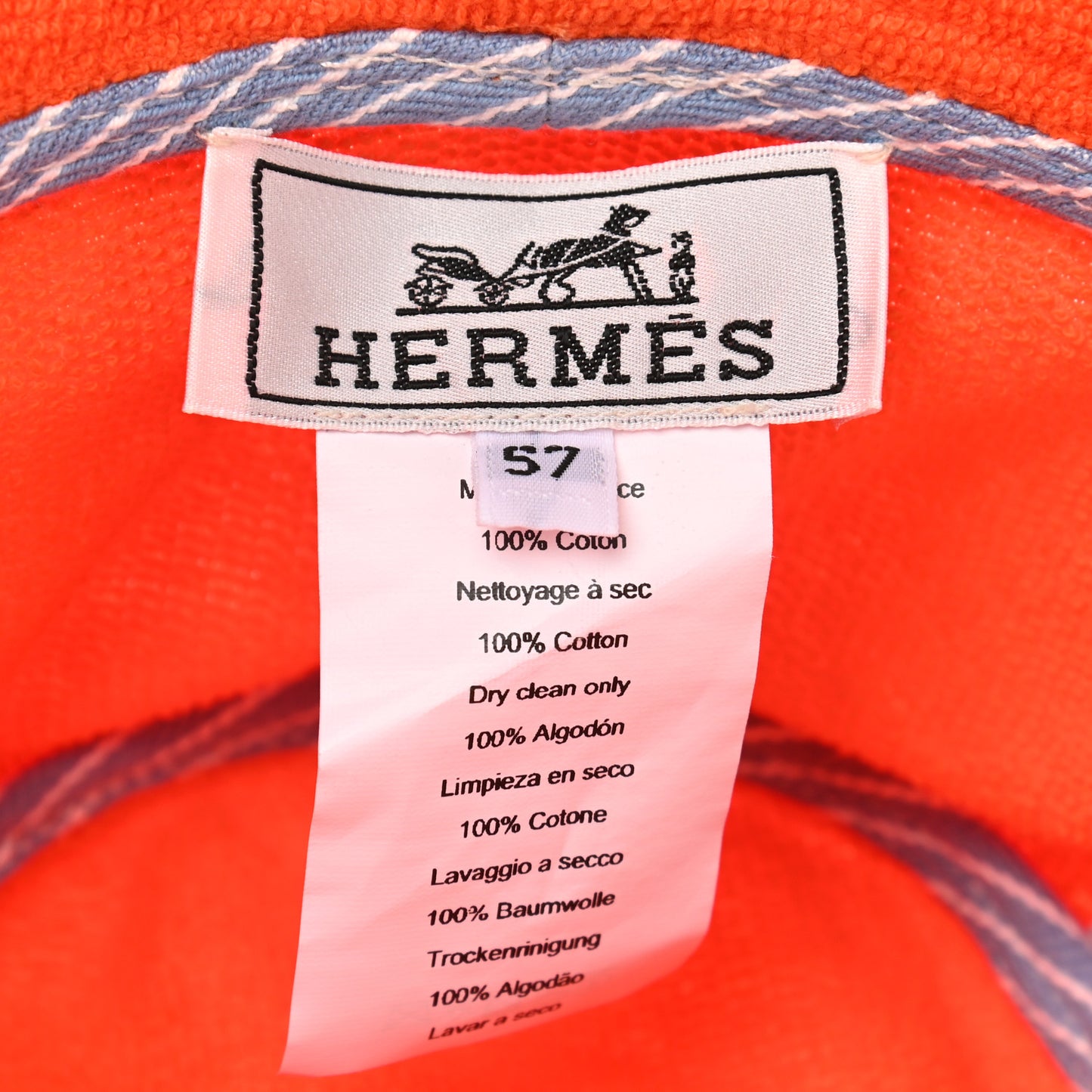 Cotton Eden Bucket Hat 57 Geranium