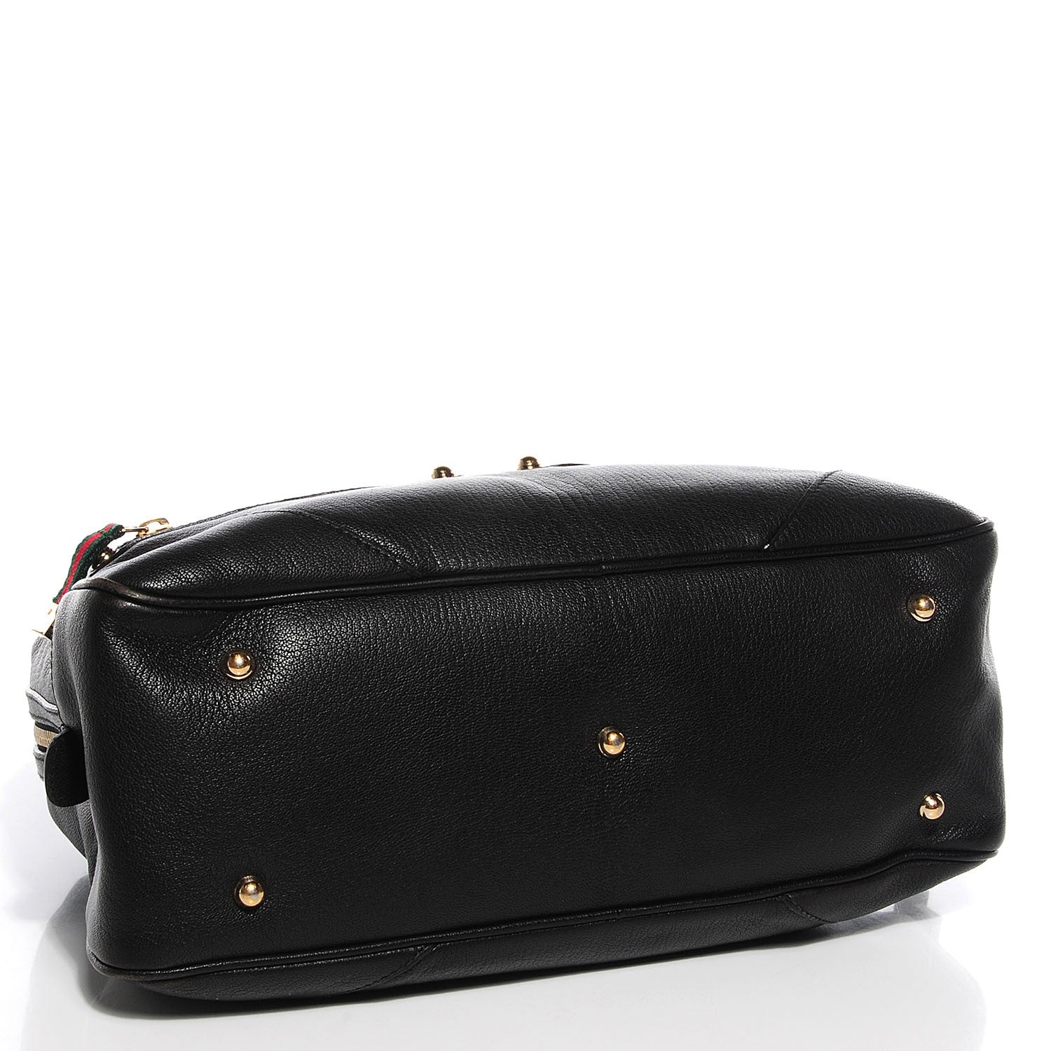 Gucci Leather Capri Large Bowler Black 4 of 7