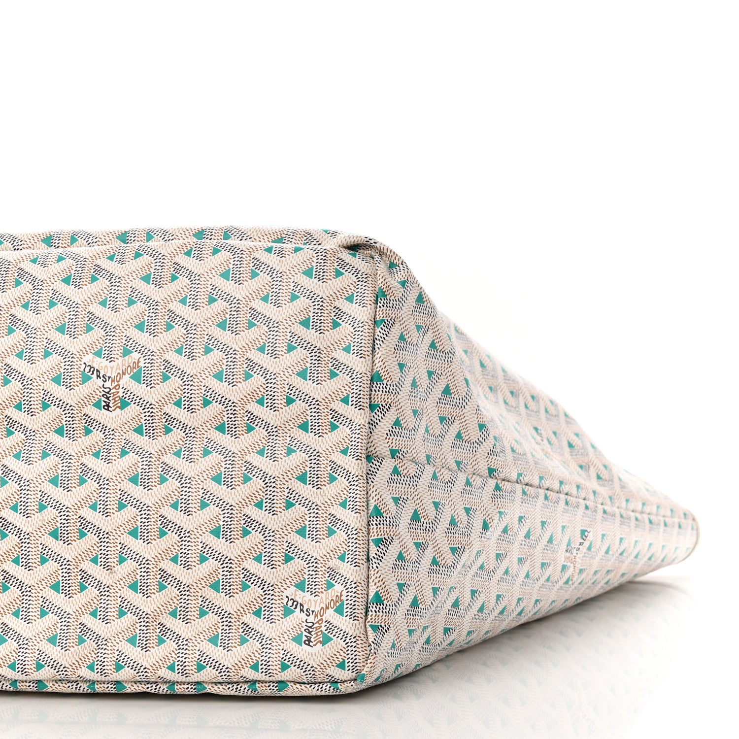 Goyard Goyardine Saint Louis Claire Voie GM White Opaline 11 of 12