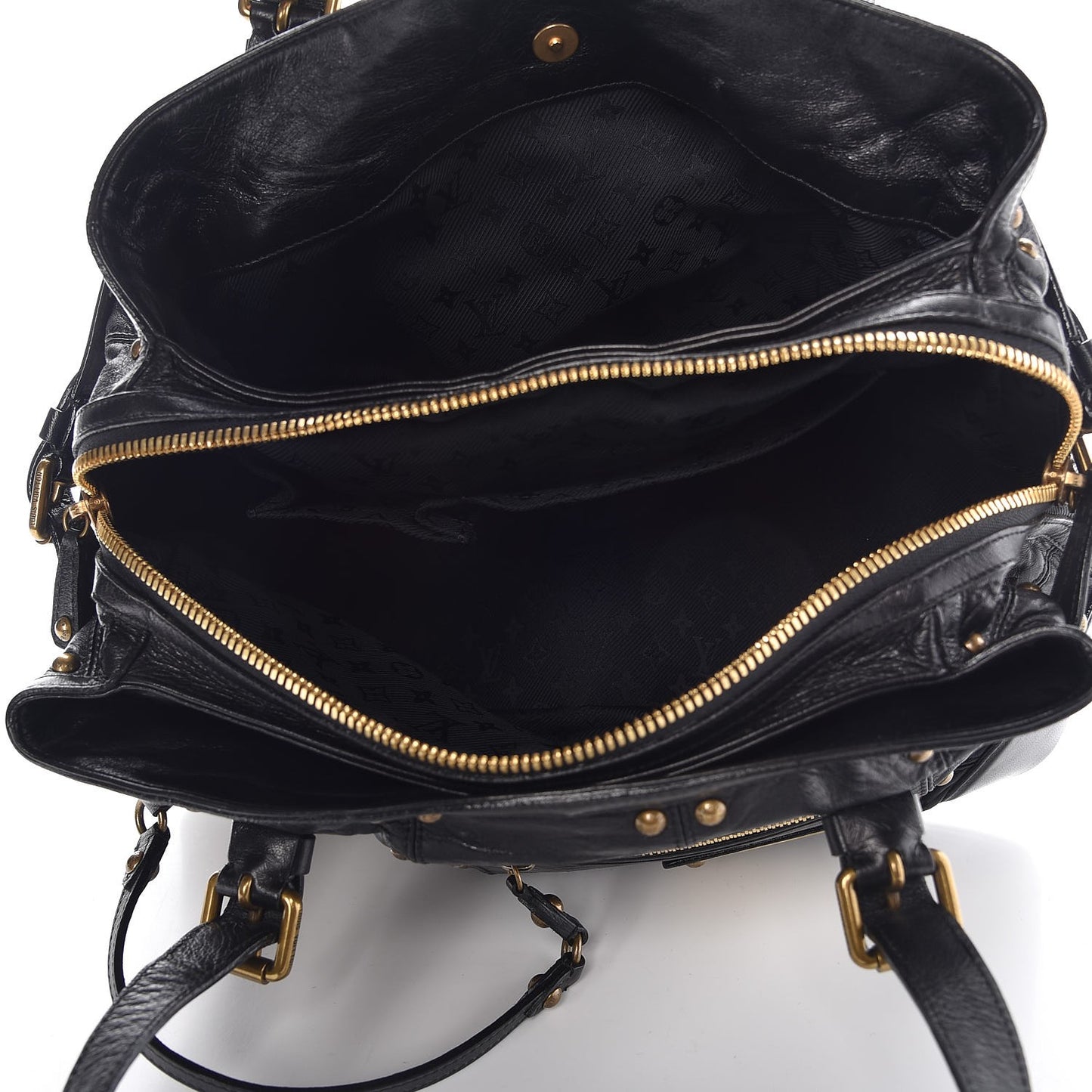 Lambskin Riveting Black