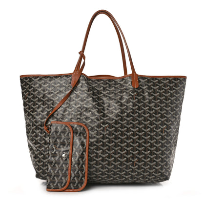 Goyard Goyardine Saint Louis GM Black Gold 1 of 18