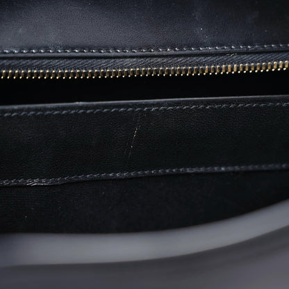 Saint Laurent Shiny Calfskin Large Uptown Tote Black 23 of 24