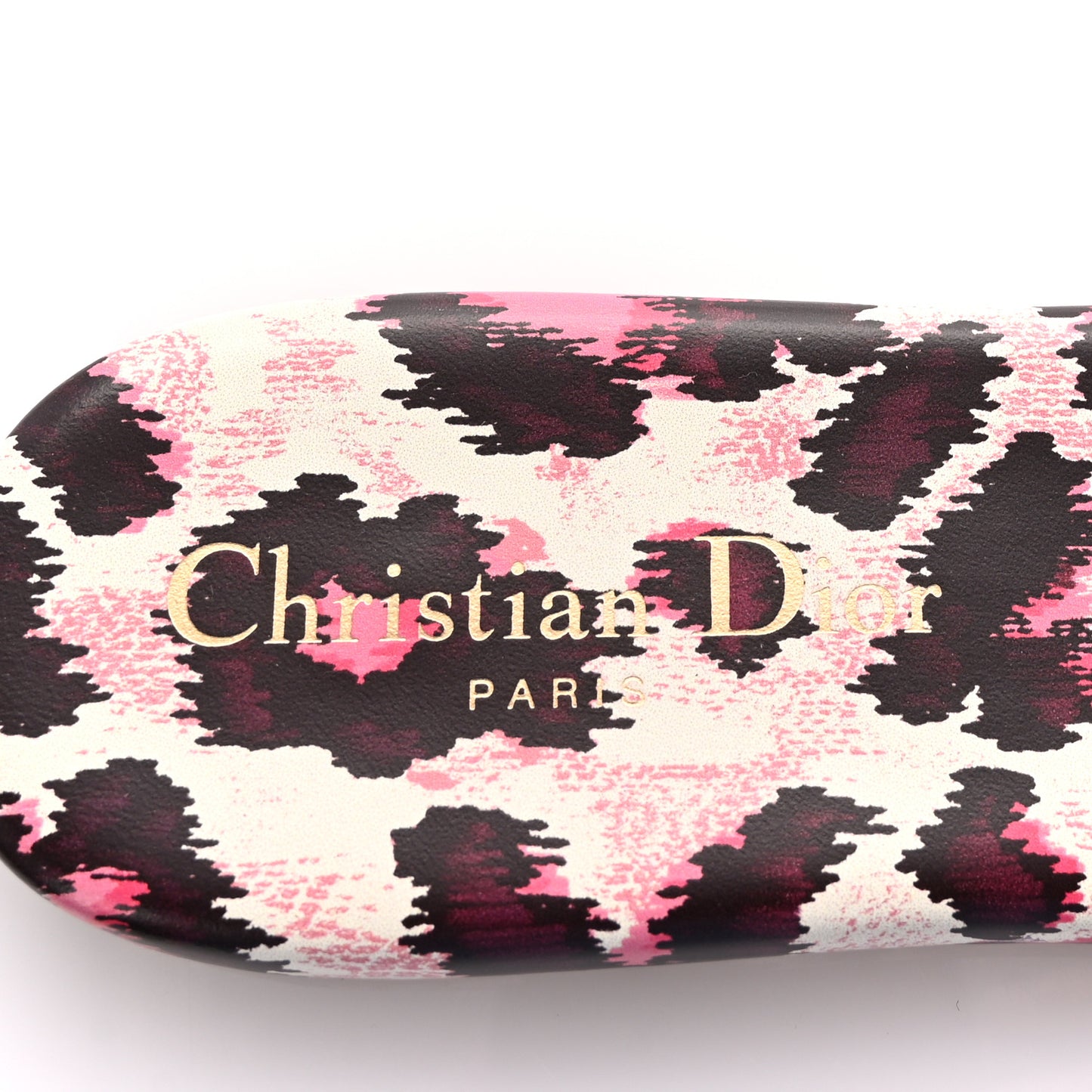 Canvas Mizza Embroidered Dway Mules Slide Sandals 38.5 Dark Ruby