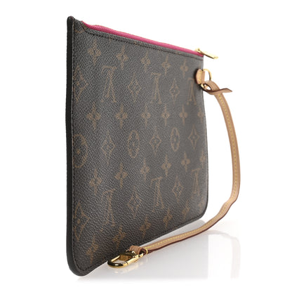 Louis Vuitton Monogram Neverfull MM GM Pochette 3 of 7