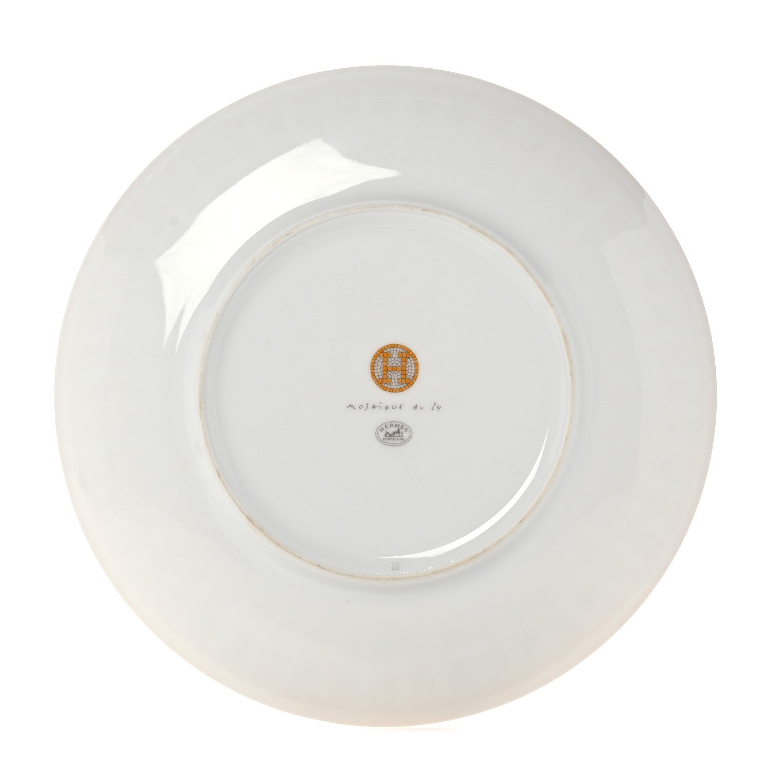 Hermes Porcelain Mosaique au 24 Dessert Plate Set of 2 4 of 8
