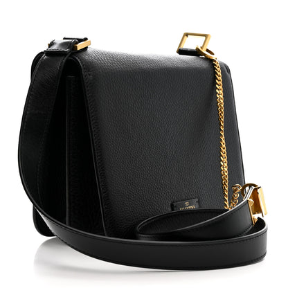 Valentino Garavani Grained Calfskin Large VSling Shoulder Bag Black 3 of 10