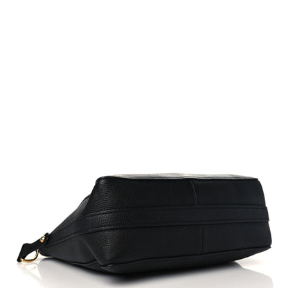 Christian Dior Grained Calfskin D-Bee Shopper Black 3 of 5