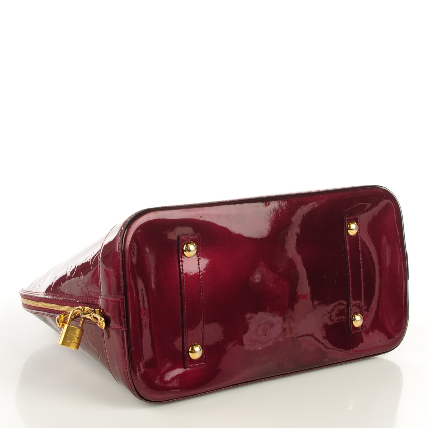 Louis Vuitton Vernis Alma GM Rouge Fauviste 4 of 7