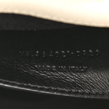 Saint Laurent Grain De Poudre Medium Classic Monogram Kate Satchel Crema Soft 7 of 10