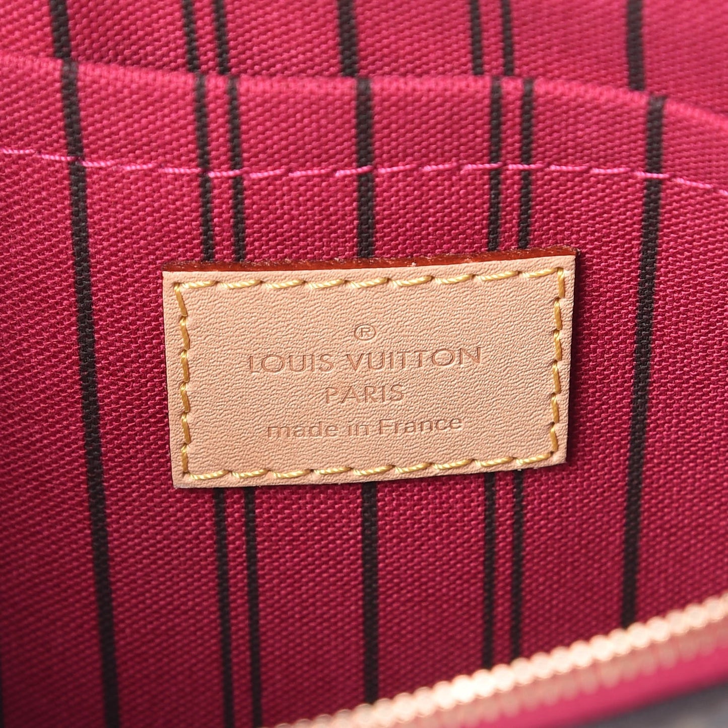 Monogram Neverfull MM GM Pochette Pivoine