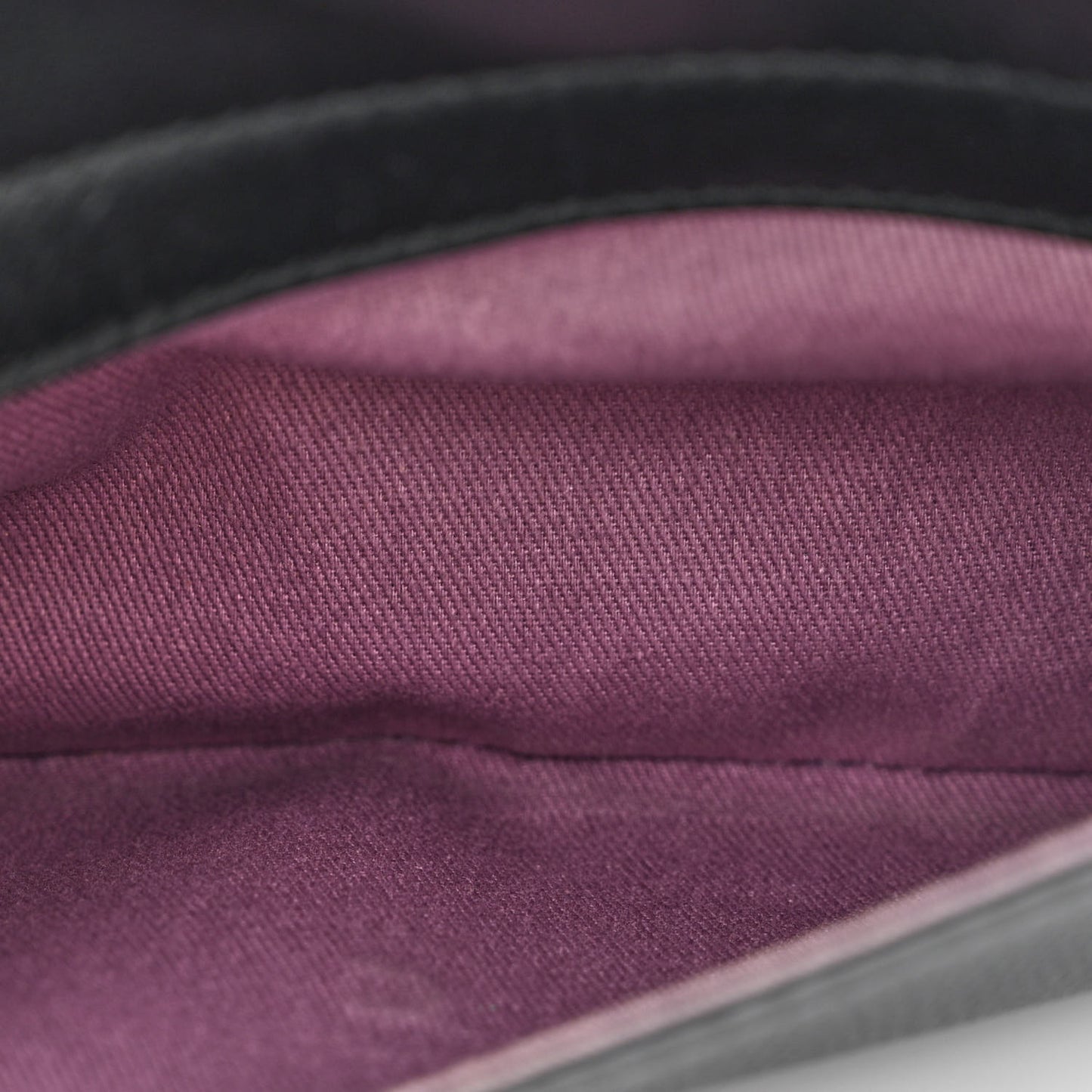 Grained Calfskin Medusa Camera Bag Black