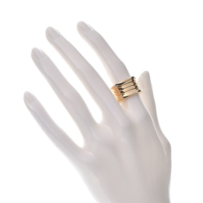 Bulgari 18K Yellow Gold B.Zero1 Four-Band Ring 51 5.75 2 of 8