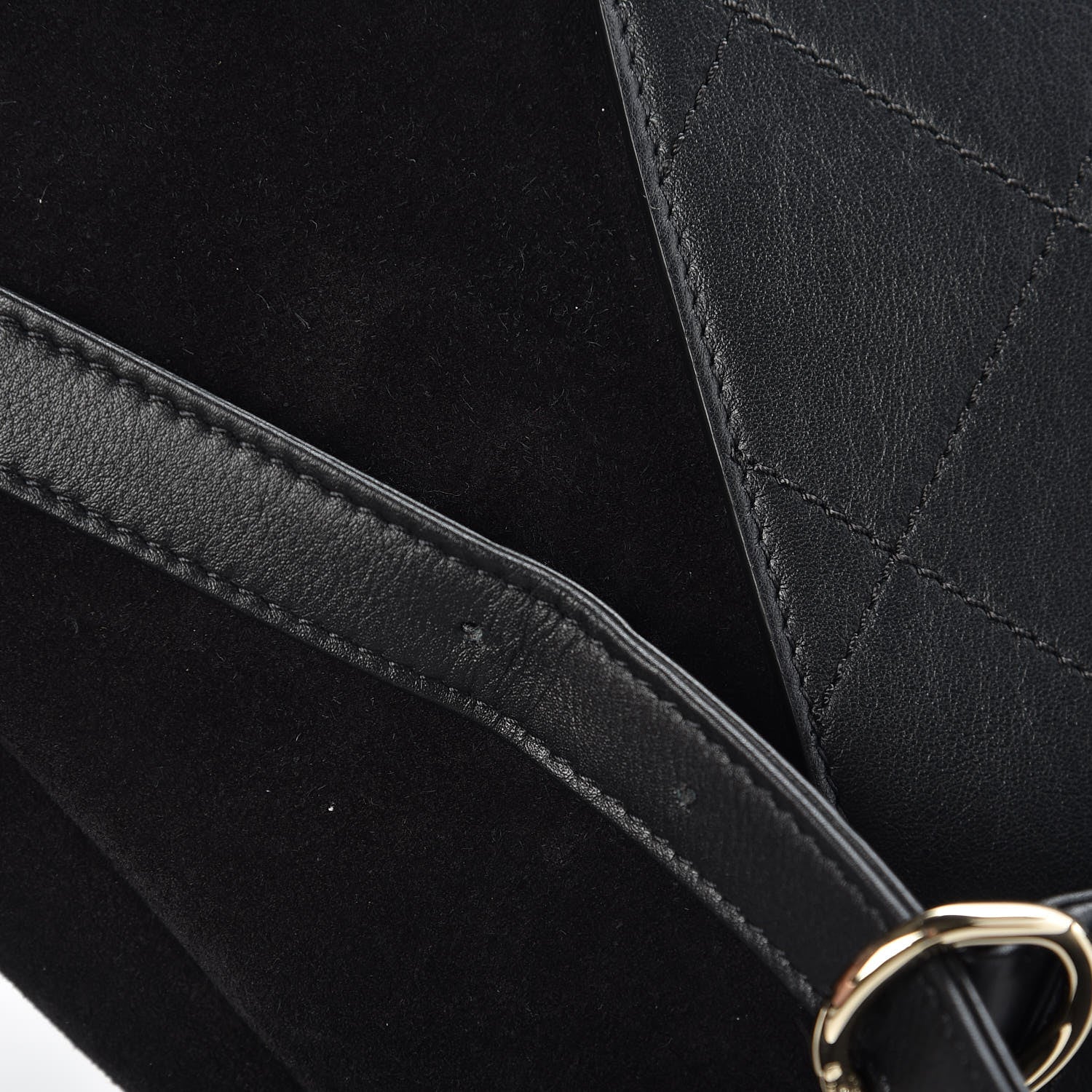 Chanel x Pharrell Williams Suede Calfskin Oversized Waist Belt Bag Black 12 of 13