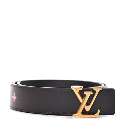 Louis Vuitton Calfskin 35mm LV New Wave Belt 90 36 Black 1 of 6