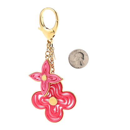 Louis Vuitton Resin Naif Bag Charm Pink 2 of 5