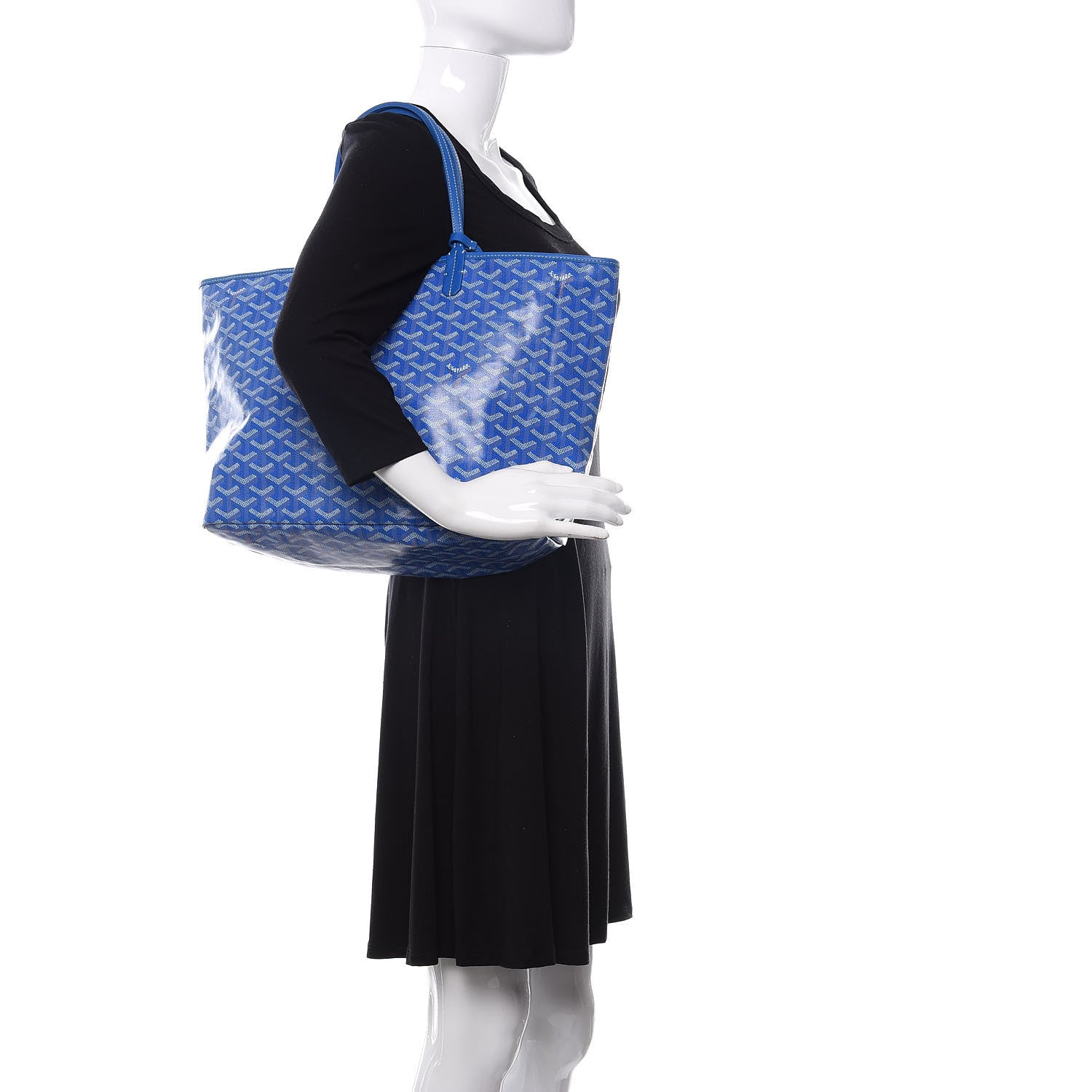 Goyard Goyardine Saint Louis PM Sky Blue 2 of 11