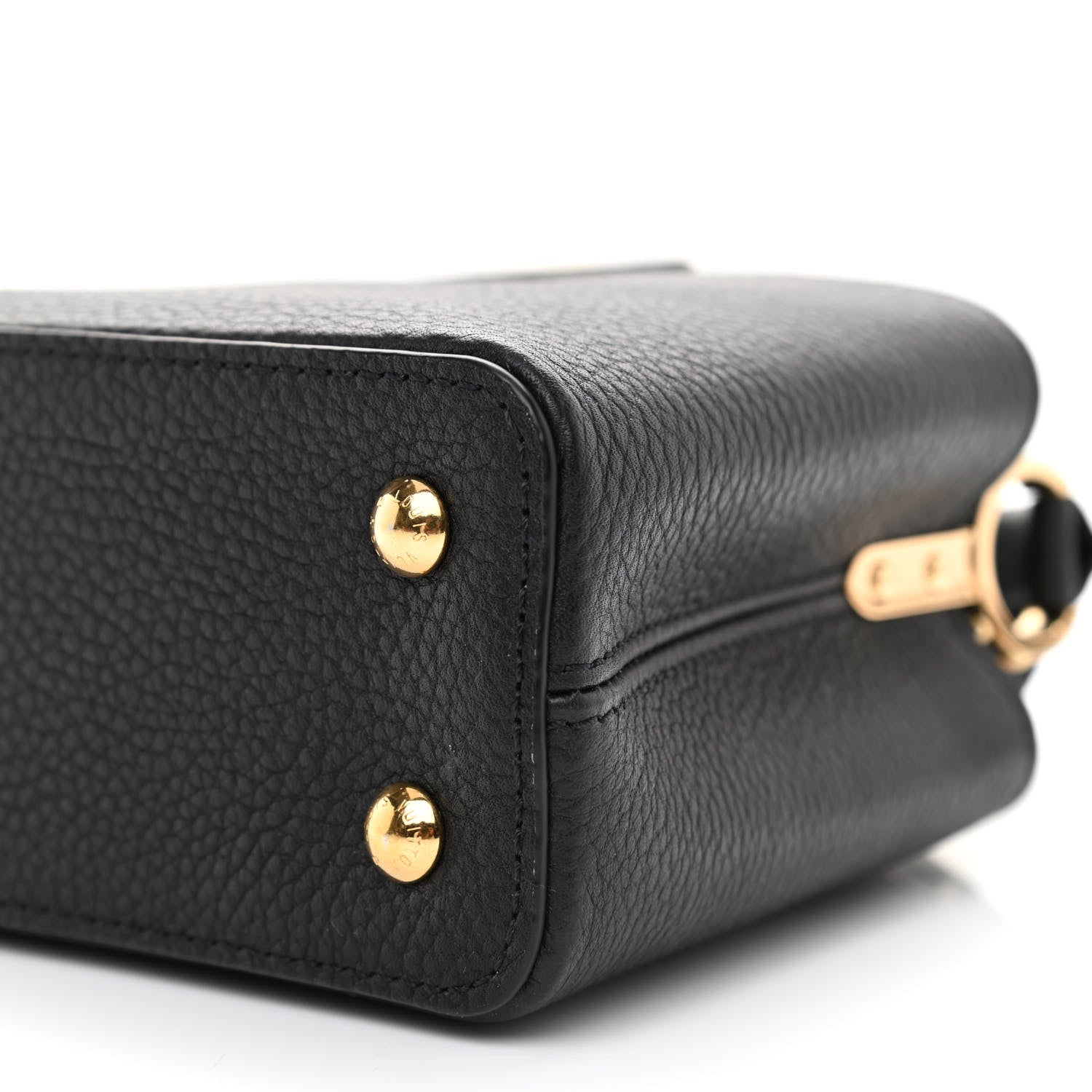 Louis Vuitton Taurillon Mini Capucines Black 8 of 8