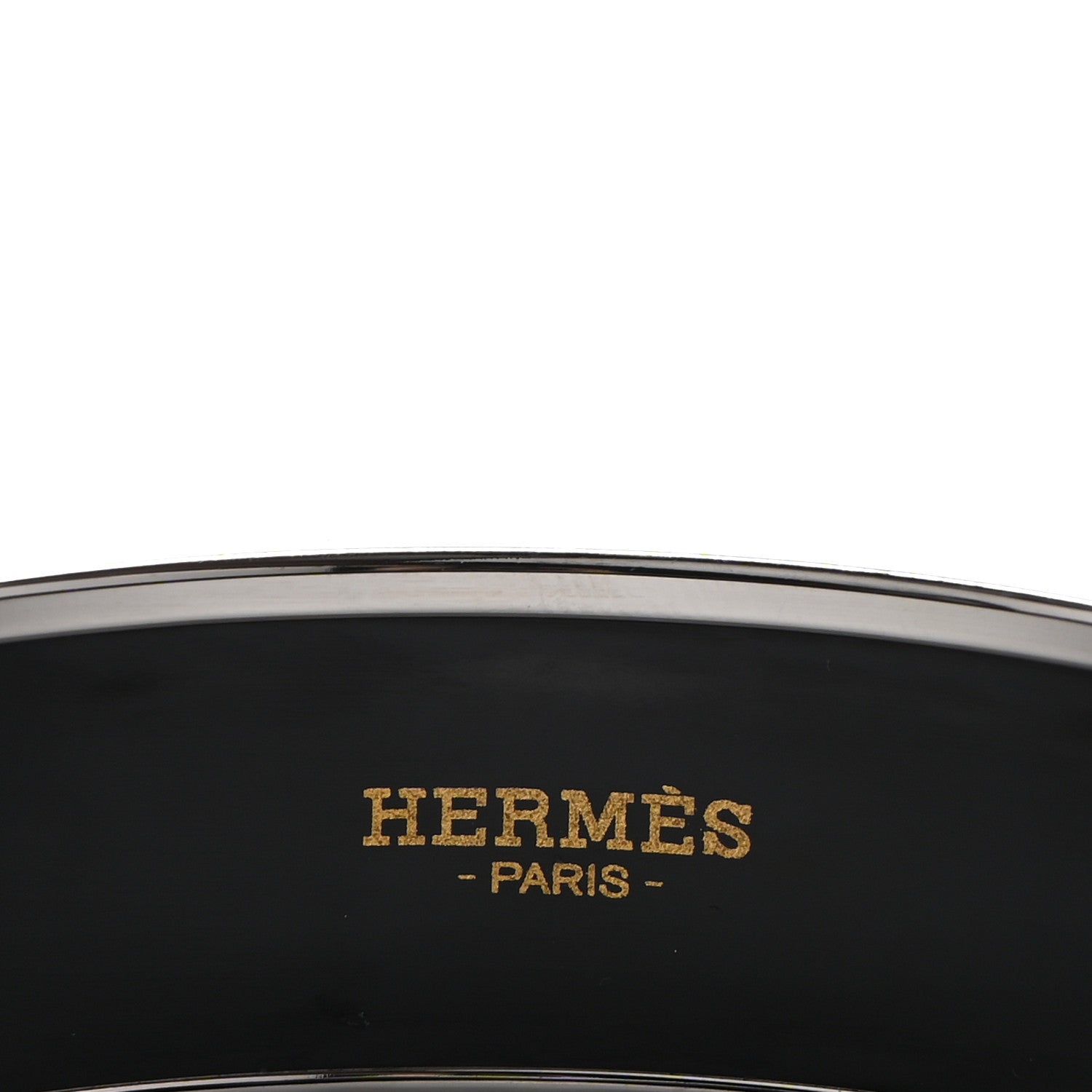 Hermes Enamel Printed Wide Les Leopards Bracelet 65 5 of 5