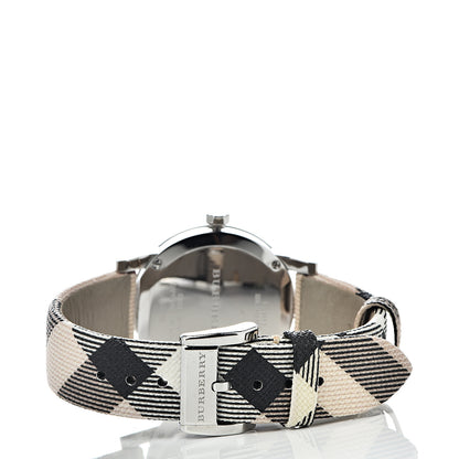 Burberry Stainless Steel Calfskin 34mm Heritage Nova Check Quartz Watch BU9113 4 of 9