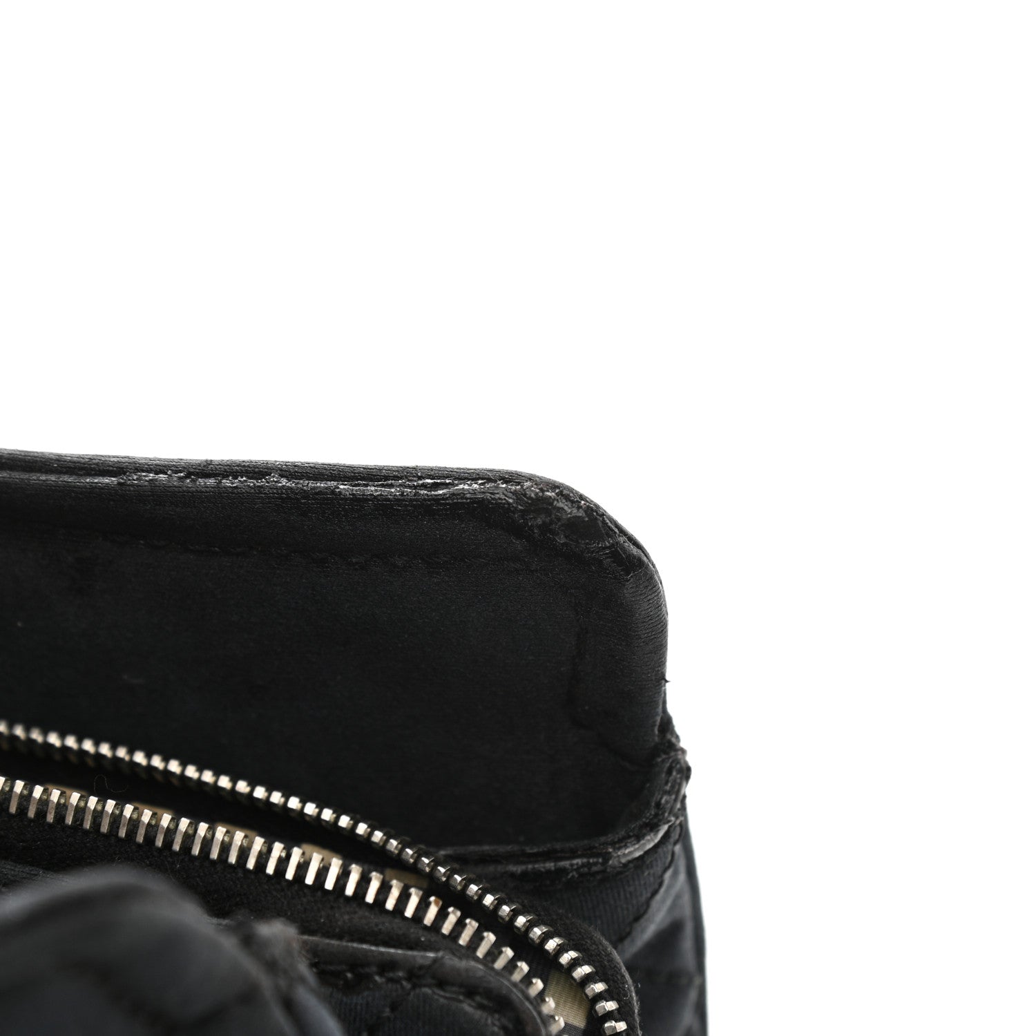 Chanel Canvas Lipstick Ligne Tote Black 17 of 23