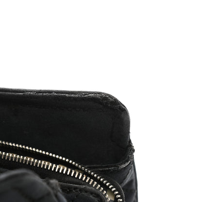 Chanel Canvas Lipstick Ligne Tote Black 17 of 23