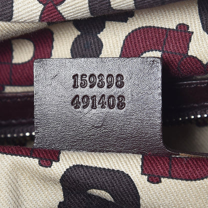 Gucci Guccissima Large Wave Boston Dark Brown 19 of 25