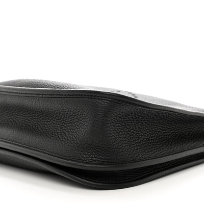 Hermes Taurillon Clemence Evelyne III PM Black 9 of 9
