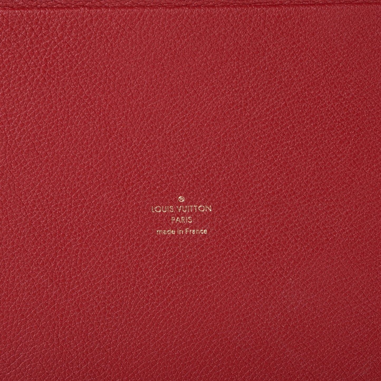 Monogram Change Tray Rouge