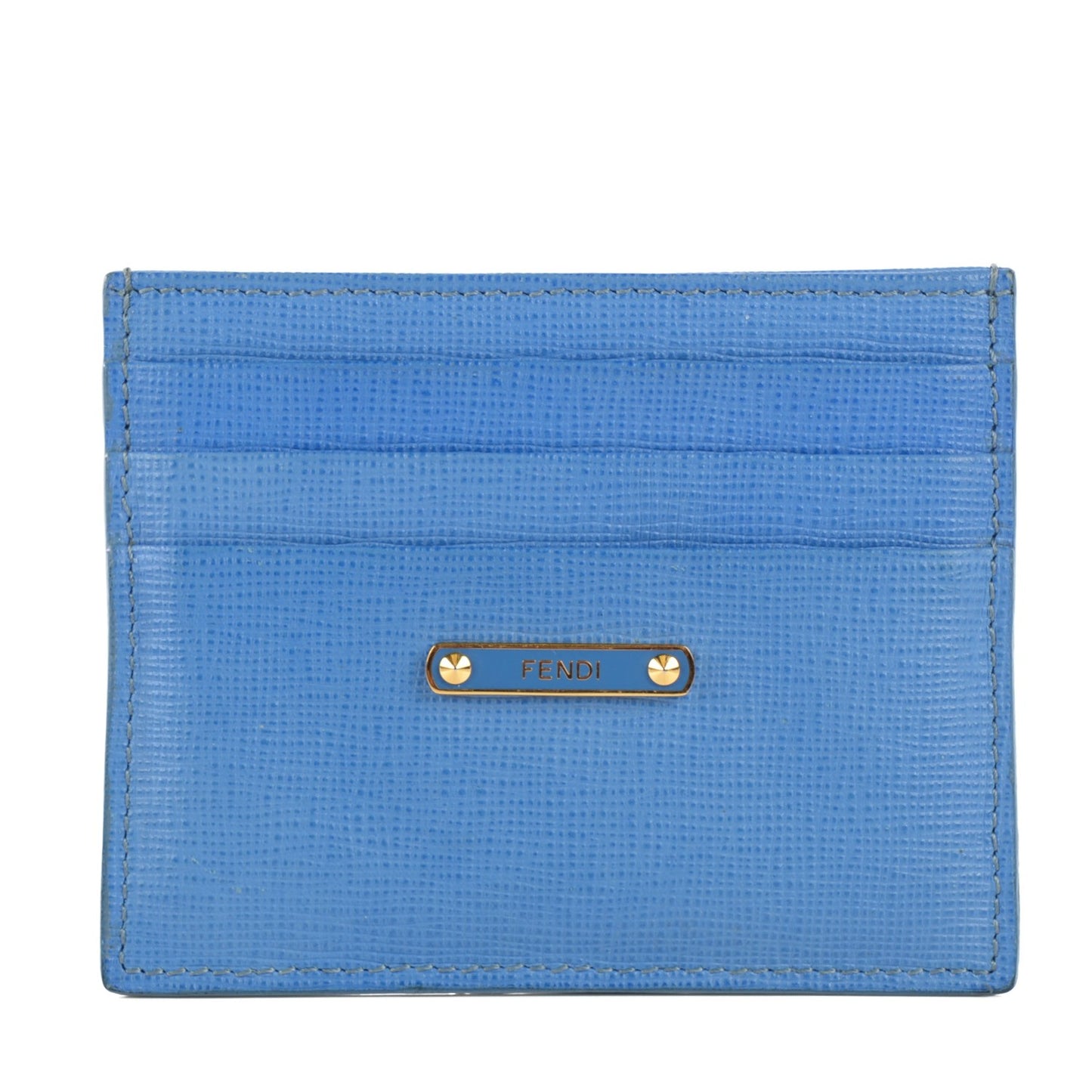 Vitello Elite Card Holder Blue