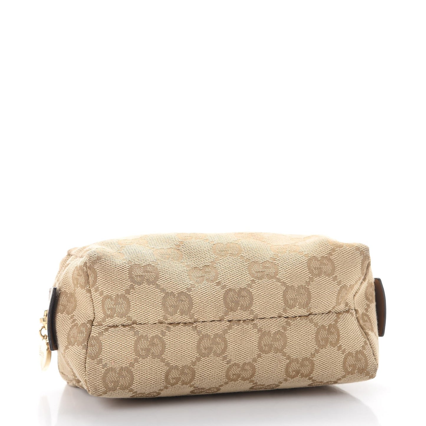 Monogram Small Cosmetic Case Metallic Bronze