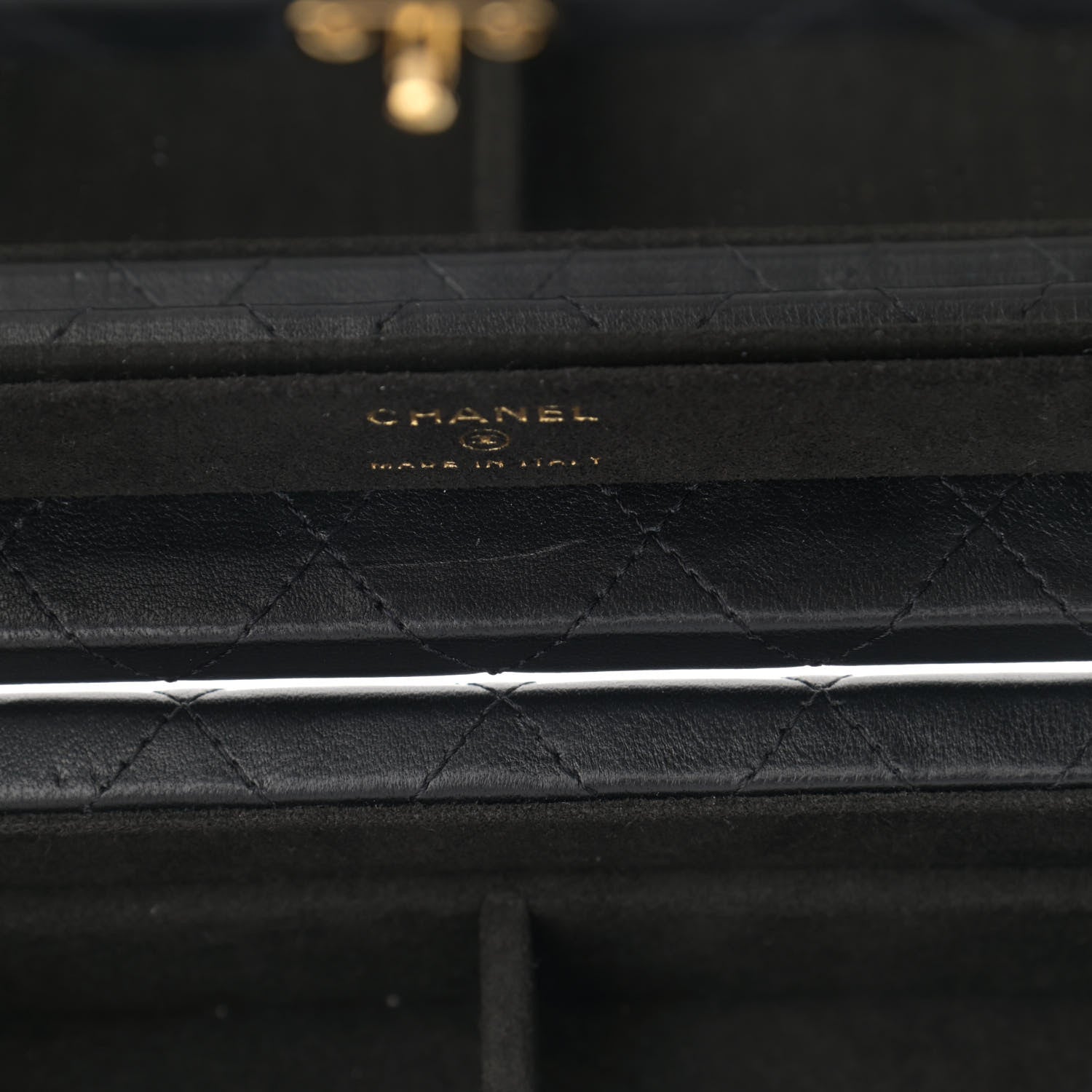Chanel Lambskin Quilted Jewelry Case Black 11 of 15