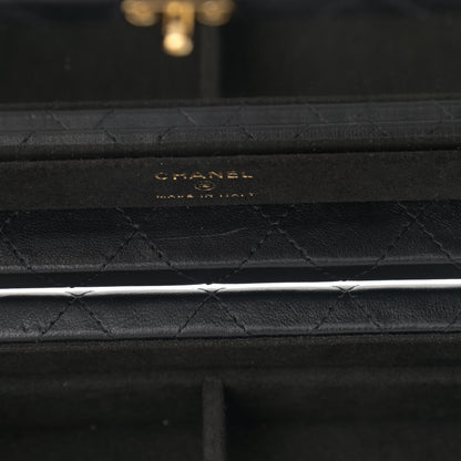 Chanel Lambskin Quilted Jewelry Case Black 11 of 15