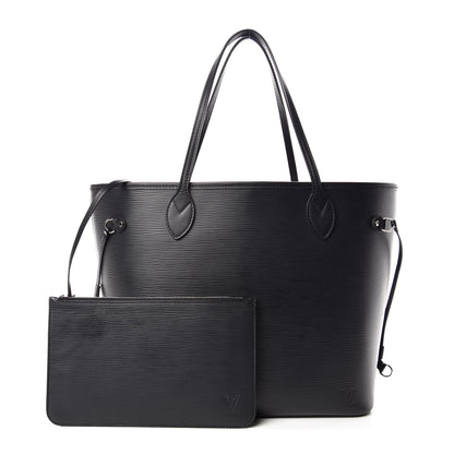 Louis Vuitton Epi Neverfull MM Black 1 of 14