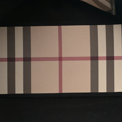 Burberry Nova Check Large Nickie Tote Black 6 of 15