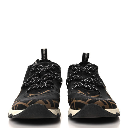 Fendi Technical Mesh Lycra FFreedom Patchwork Sneakers 36.5 Black Tobacco 3 of 8