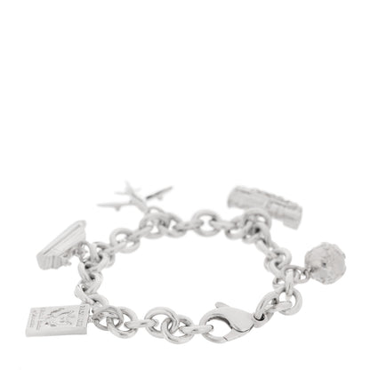 Tiffany Sterling Silver Travel Charm Bracelet 2 of 5