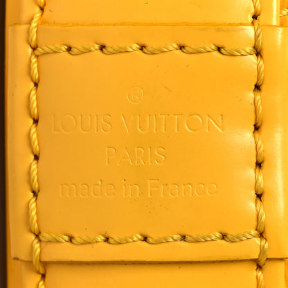 Louis Vuitton Epi Alma BB Citron 6 of 11