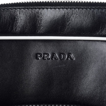 Prada Vitello Bowling Bag Black 11 of 17
