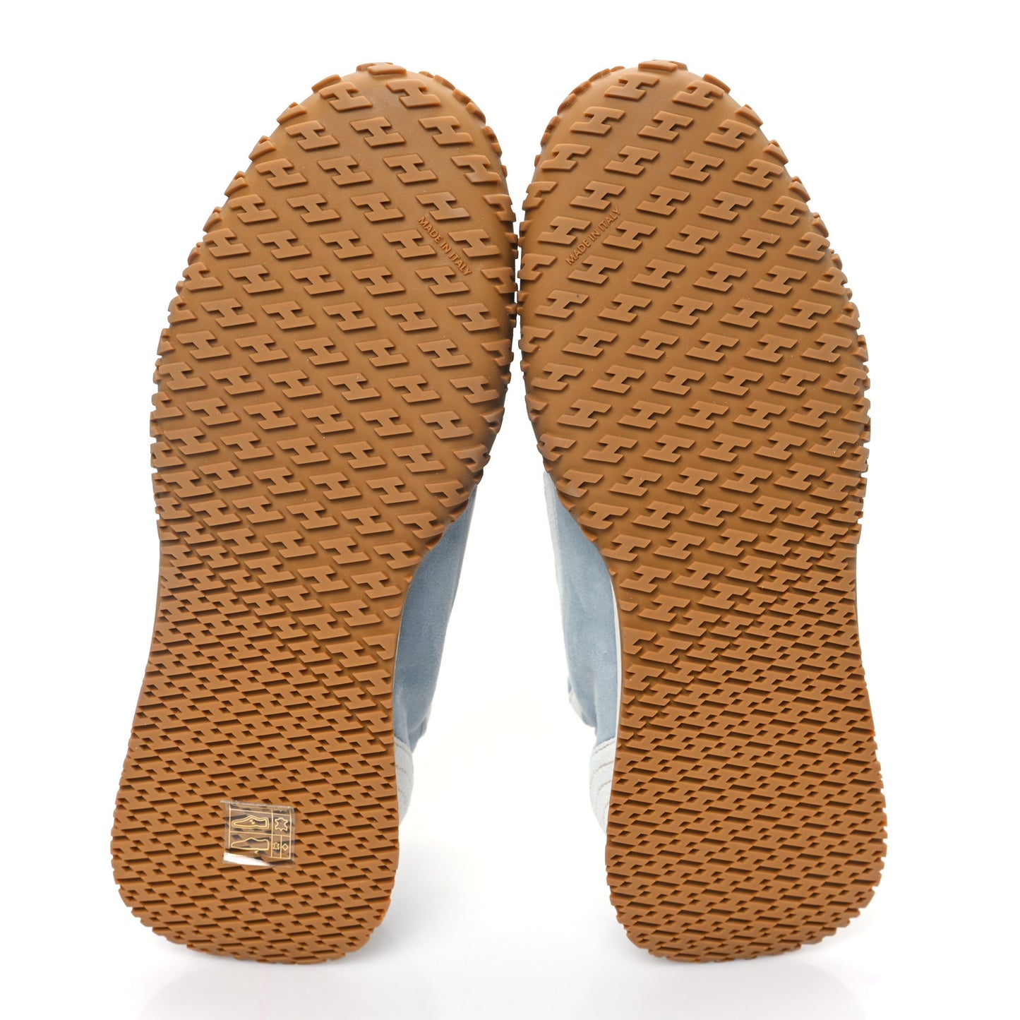 Suede Goatskin Jet Sneakers 37.5 Gris Nuage White