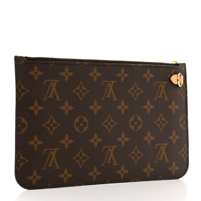 Louis Vuitton Monogram Neverfull MM GM Pochette 3 of 7