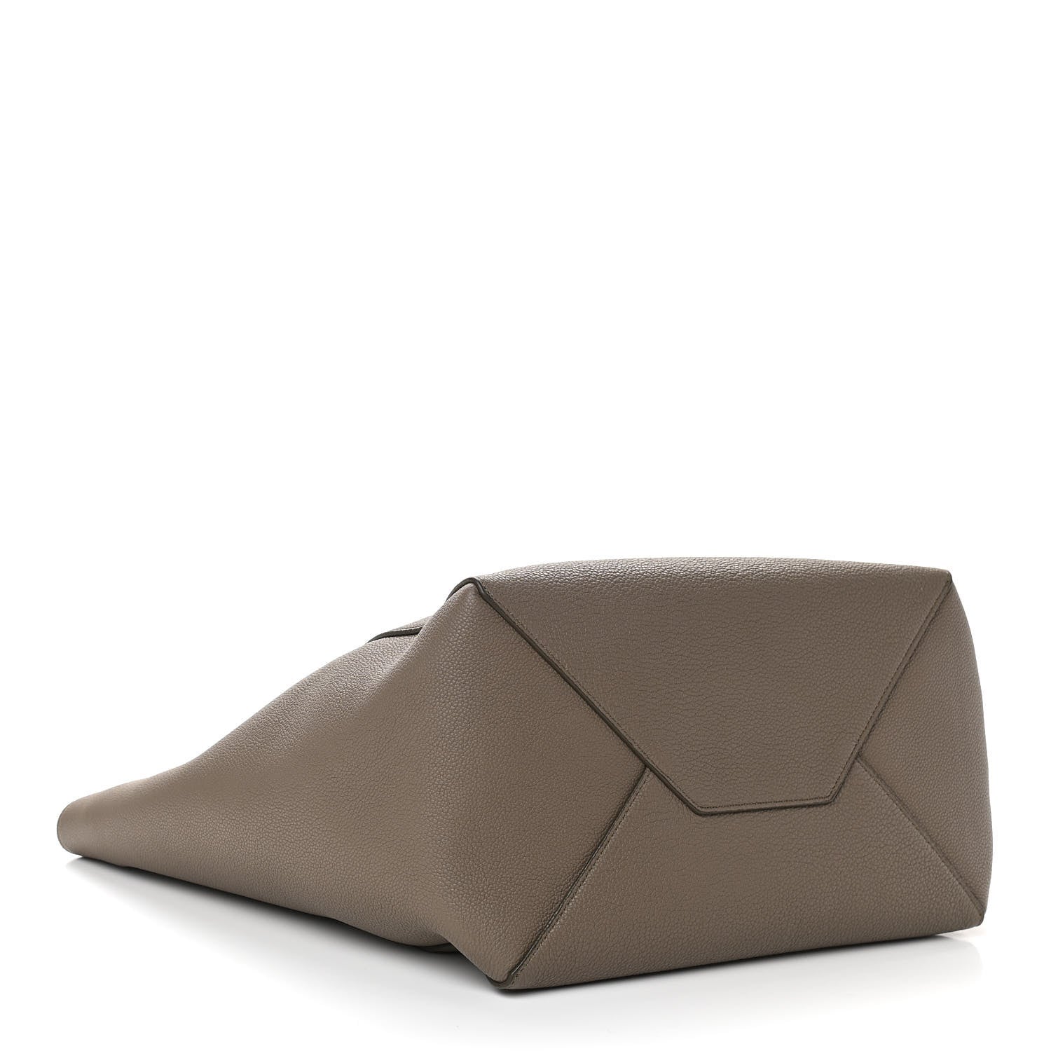 Celine Soft Grained Calfskin Small Belt Cabas Phantom Taupe 4 of 11