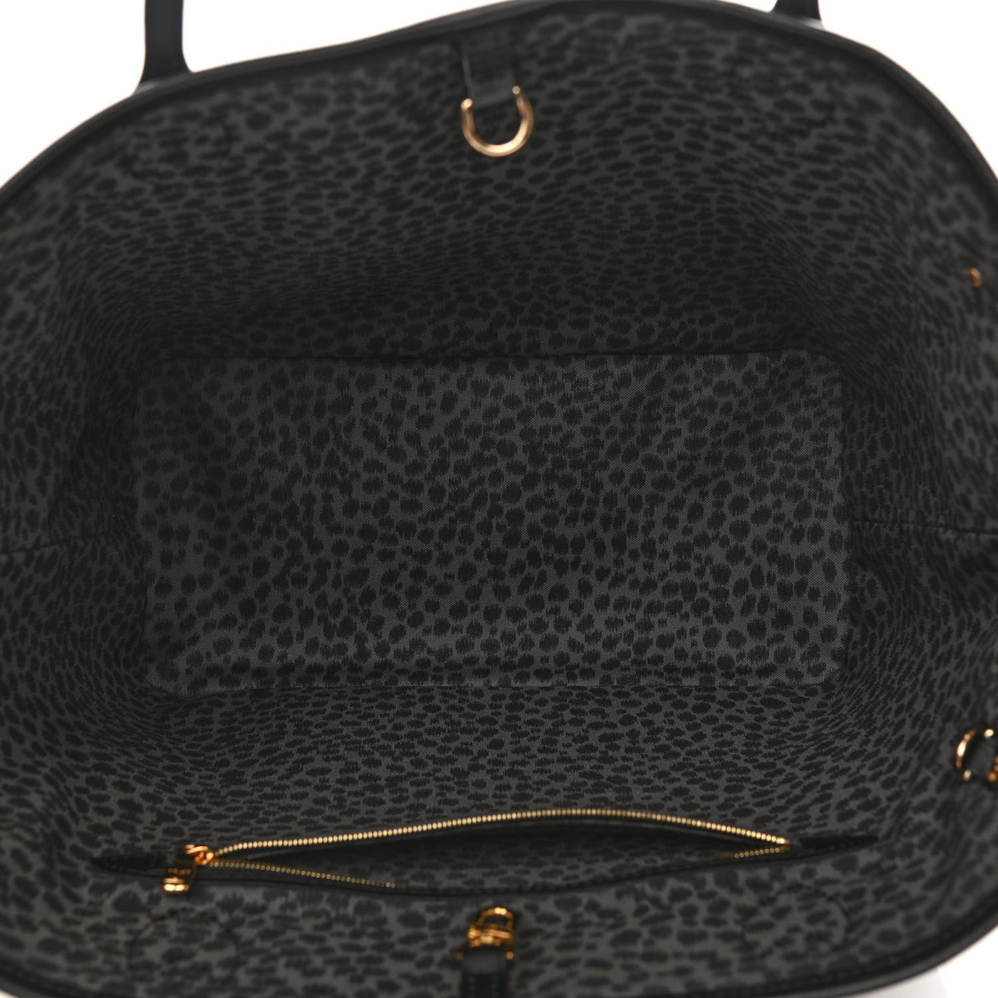 Monogram Giant Wild At Heart Neverfull MM Black