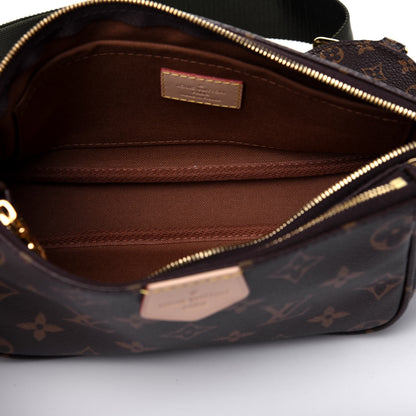 Louis Vuitton Monogram Multi Pochette Accessories Kaki 5 of 14