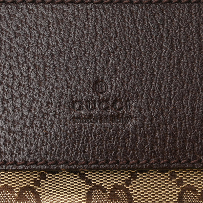 Gucci GG Monogram Double Pocket Belt Bag Dark Brown 6 of 10