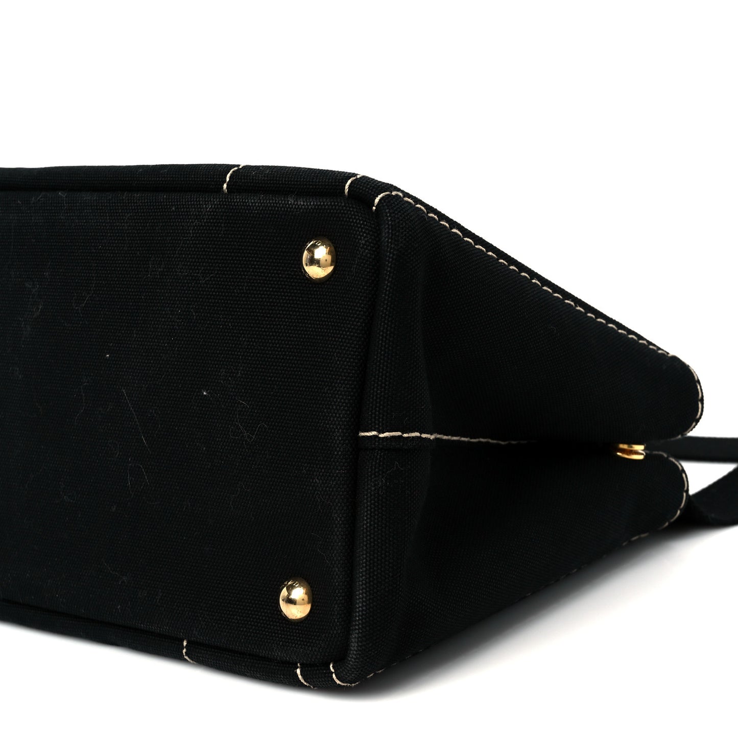 Canapa Small Logo Tote Black Talco