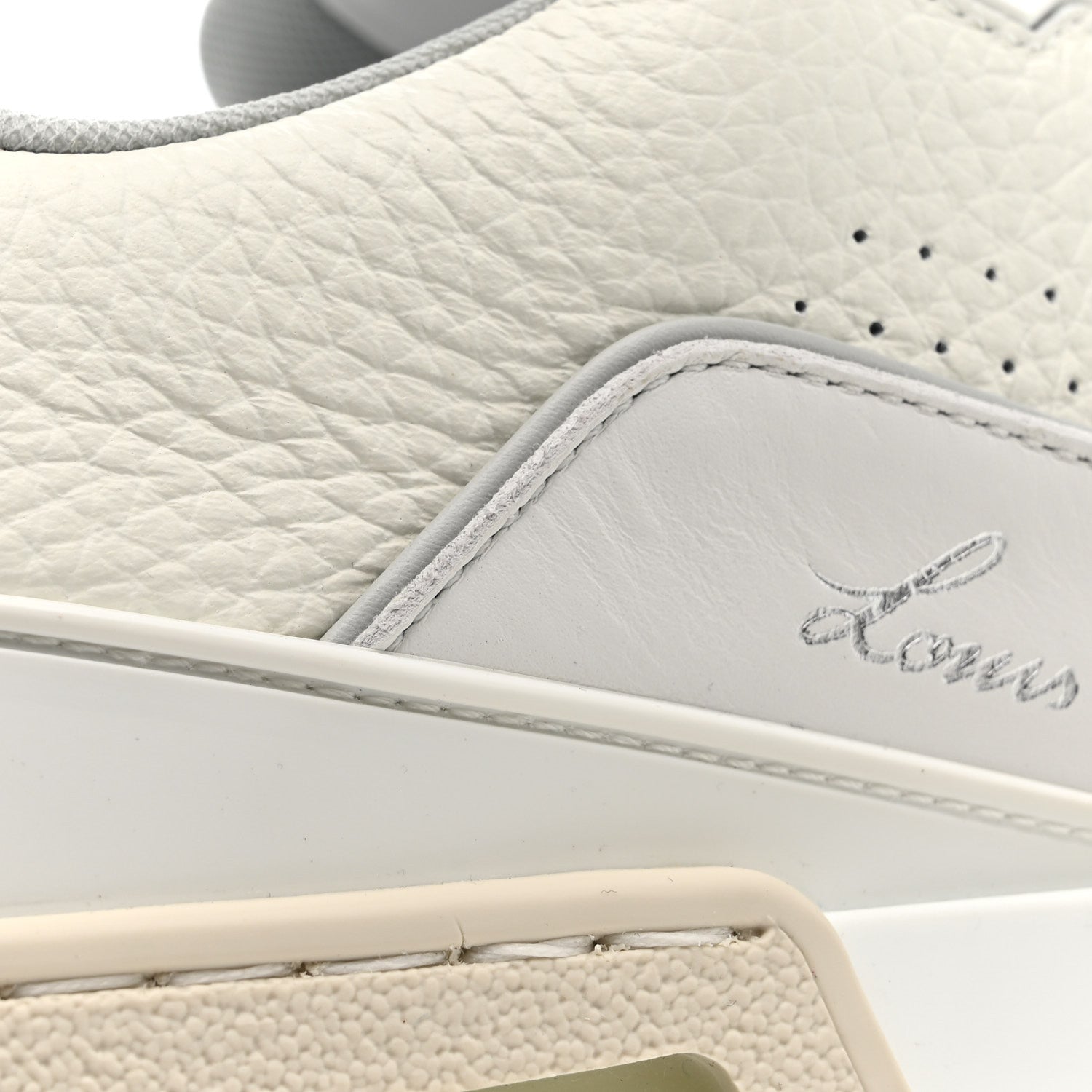 Louis Vuitton Calfskin Mens LV Trainer Sneakers 9 White 11 of 11