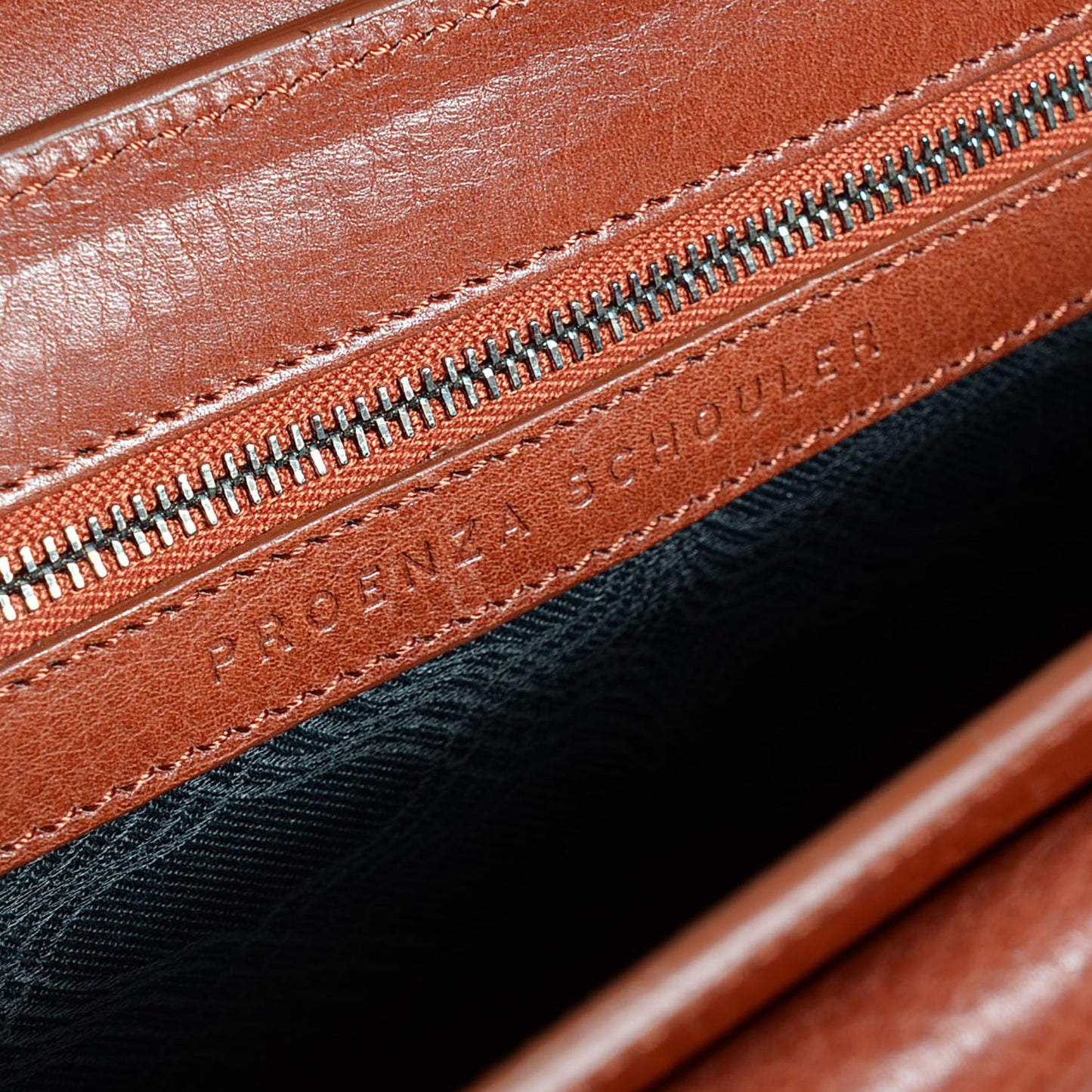 Calfskin PS11 Classic Shoulder Bag Saddle