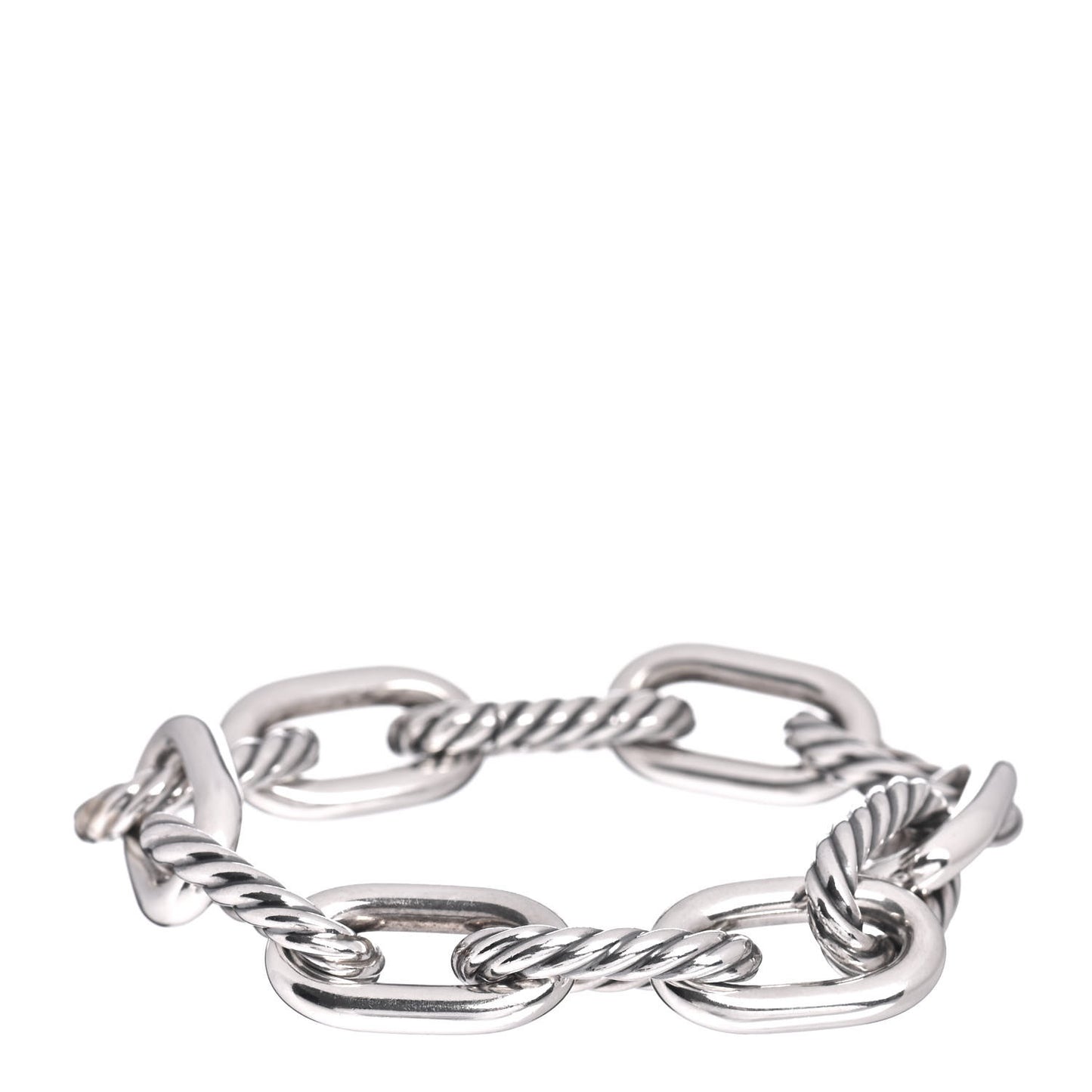 Sterling Silver 13.5mm Madison Chain Bracelet